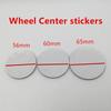 Autoaufkleber 2025 Neu 4 Stück 3D 56mm 60mm 65mm Für Skoda Autoemblem Radnaben-Mittelkappe Abzeichen Abdeckungen Aufkleber Decals Styling Zubehör