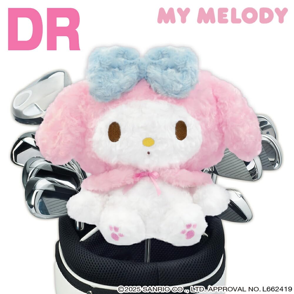 My Melody DR Headcover Sanrio Characters Licensed Product (TareMimi Version)