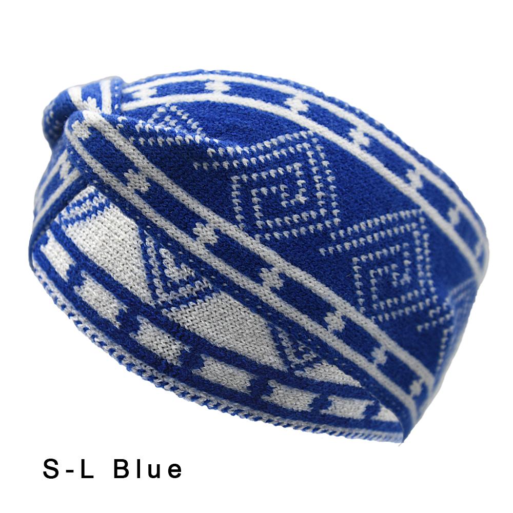 Autumn and Winter Keepwarm Knitted Twist Headband Workout Running Sport Elastic Hair Bands for Women's Turban Hair Wrap