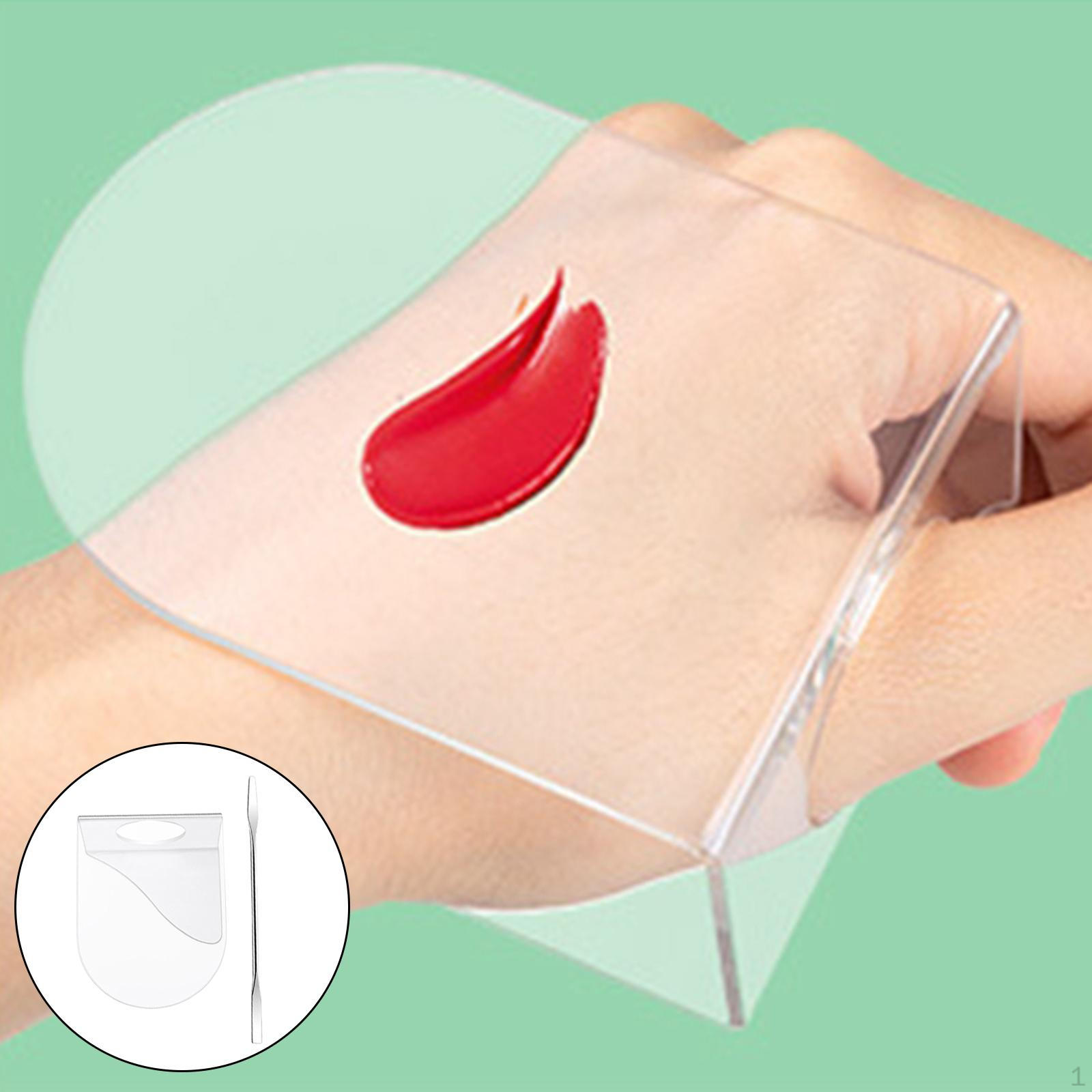 

Косметичне змішування з міцним гладким для нігтів, пігментів Зручне портативне легке with Spatula