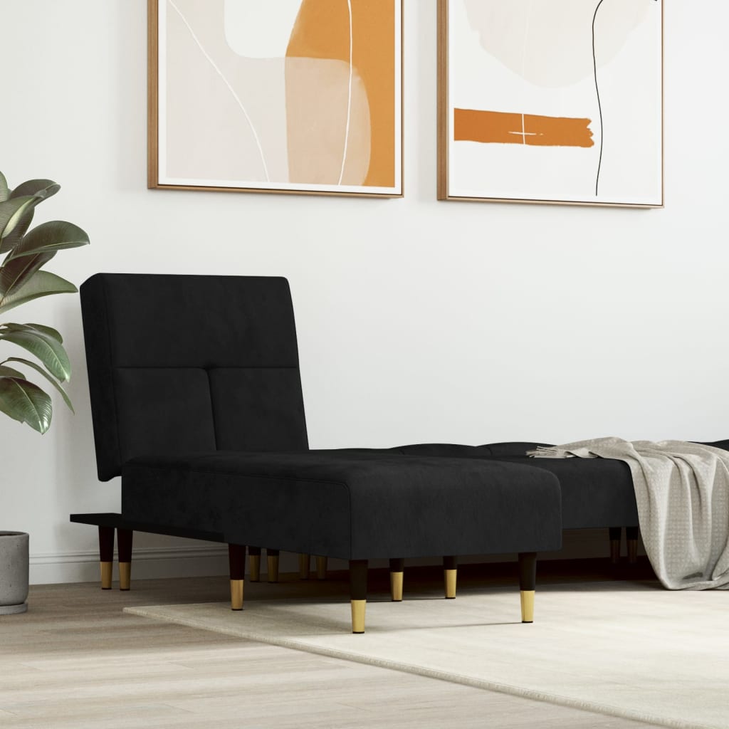 Black Velvet Chaiselongue