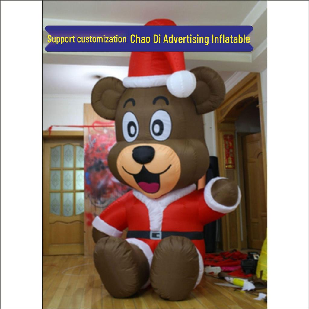 2026 World Cup Giant Cartoon Mascot Inflatable Football Model