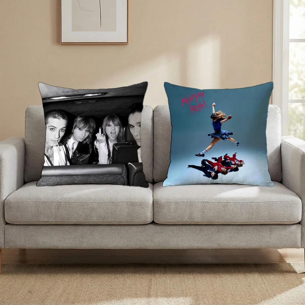 COOL M-ManeskinS Cushion Cover Multi-Scene Pillow Cover for Home & Car - Reversible, Soft & Durable for Daily Use