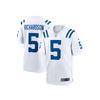 Mens Womens Indianapolis Colts NFL Football Jersey Custom Number 5 Or 28 Embroidered Sportswear Basketball Training Gym Wear