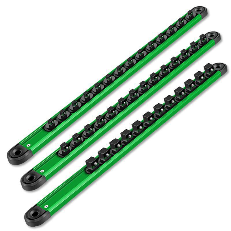 Magnetic Socket Organizer Rack: Large, Medium, Small - Fly Sockets Gadget Metal Power Strip Fixer for Hanging Storage