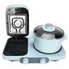 Blue Sandwich Breakfast Making Machine Multifunctional Waffle Maker