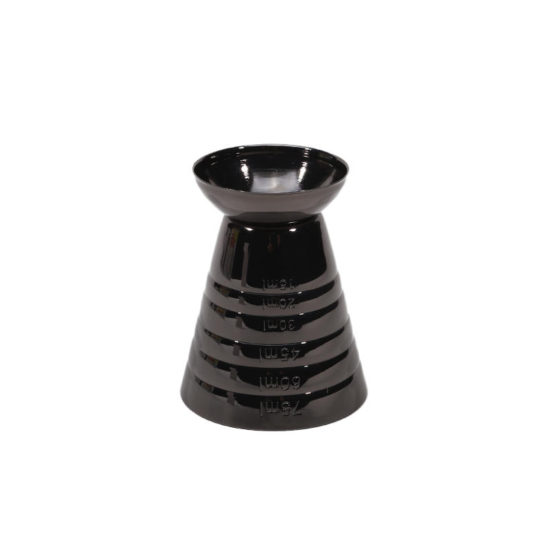 75ml 304 Stainless Steel Cocktail Jigger Bartender Magic Measuring Ounce Cups Drinks Mixer Party Barware Bar Accessories