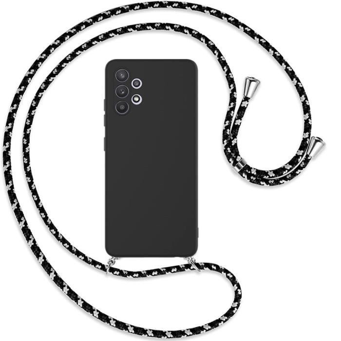 Coque de Protection Souple - PROSHOP - Samsung Galaxy A32 5G - Noir - Anti-Rayure - Anti-Choc