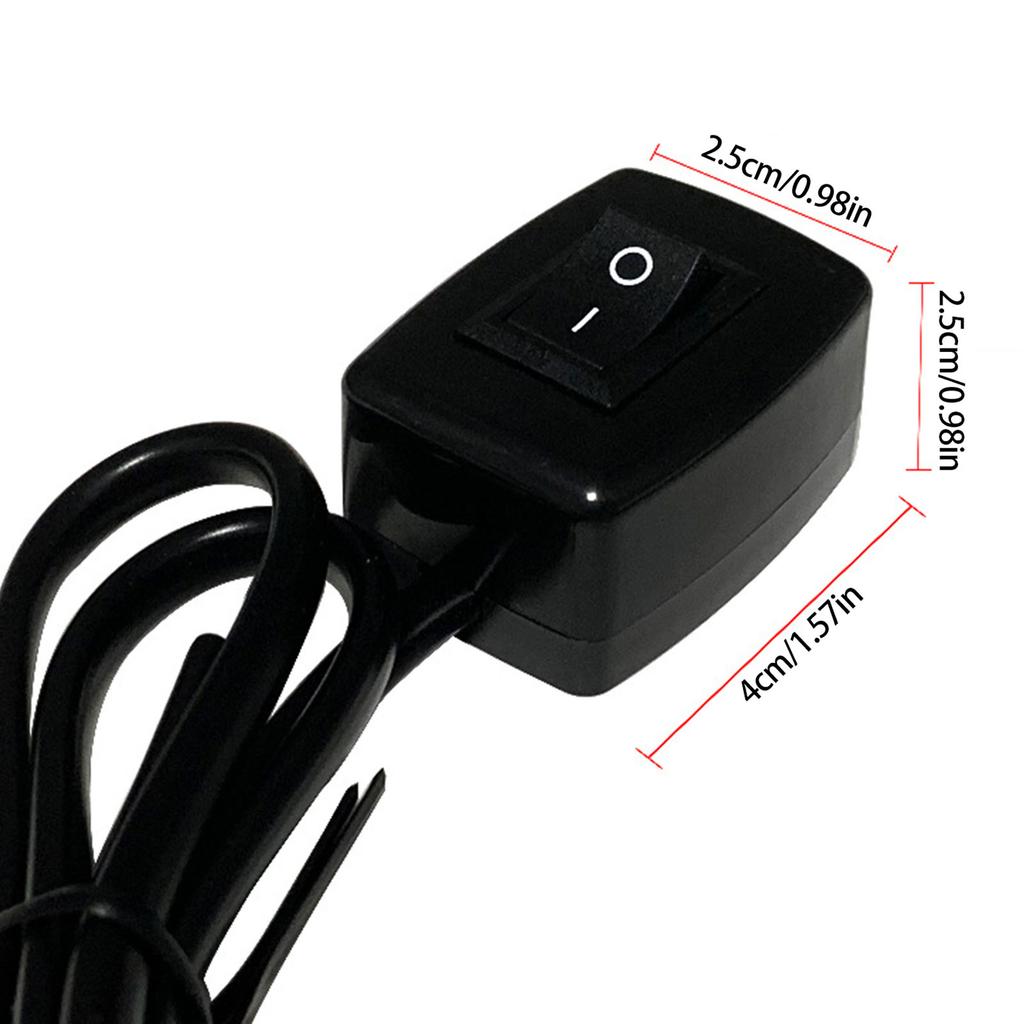 LED Backlit Motorcycle Toggle Switches Weather Resistant Plastic Quick Installation for Most Motorbikes And Scooters