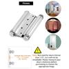 Heavy Type Commercial Grade Swing Door Hinges Double Action Spring Mechanism Corrosion Resistant