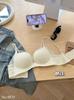 Small breasts show big gathering underwear women's no steel ring sexy lace collection breast anti-sagging seamless bra cover palm cup