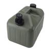 Camping Water Container 10L Large Capacity Square Green Car Water Storage Carrier Jug with Faucet