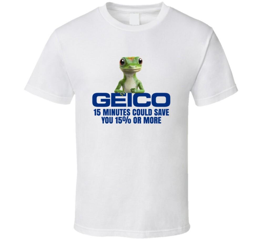 

15 Minutes Could Save You Geico Most Memorable Ad Slogan T Shirt 3XL