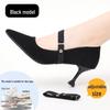 Fashionable Anti-Slip Heel Strap & Shoelace Decoration