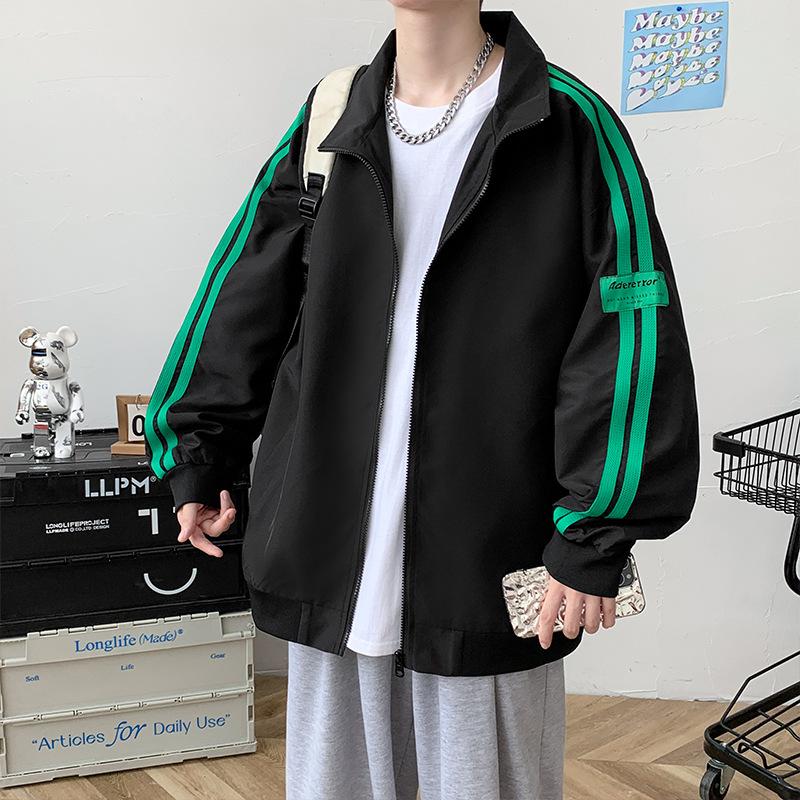 Autumn on New Men Casual Collars Mountaineering Sports Windproof Waterproof Jacket Fashion Trend Coat Men