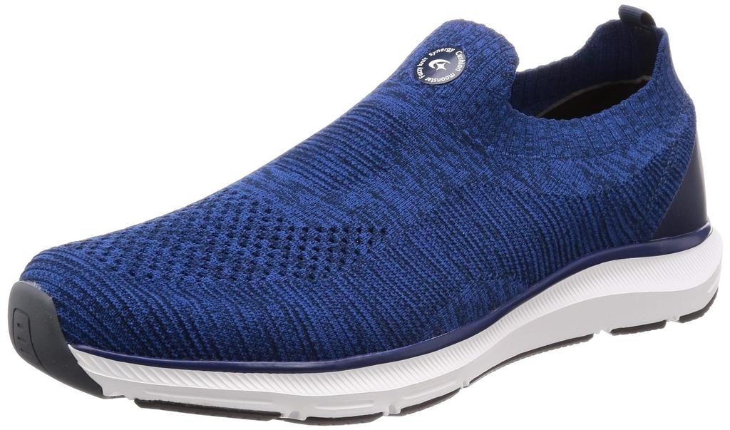 Moonstar SNGY M03 Rubber Wide Size 27 3E Men's Lightweight, Abrasion-Resistant Shock-Absorbing Design, Blue, cm,