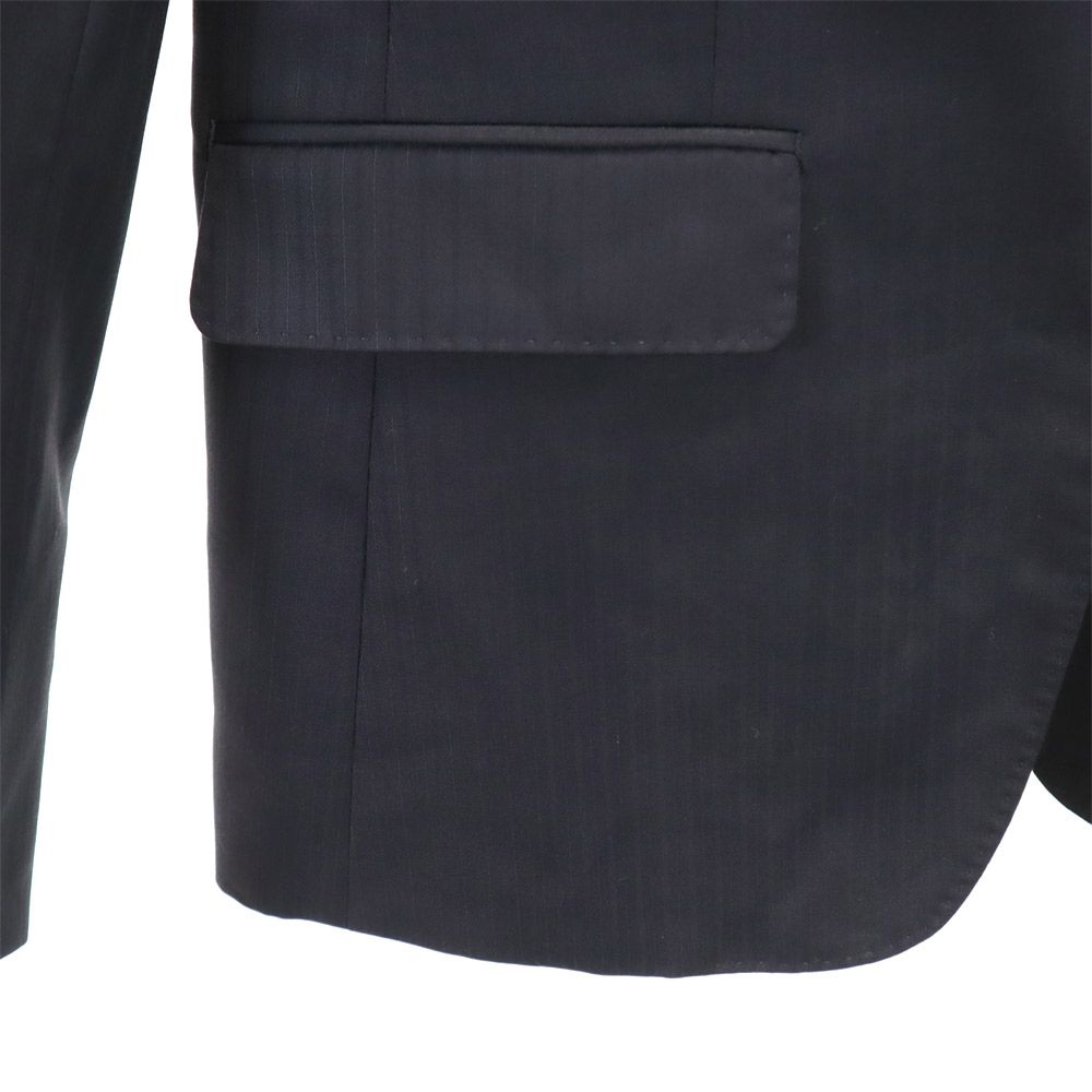 BURBERRY Sanyo Shokai Made in Japan wool tailored jacket 38 black Women Used