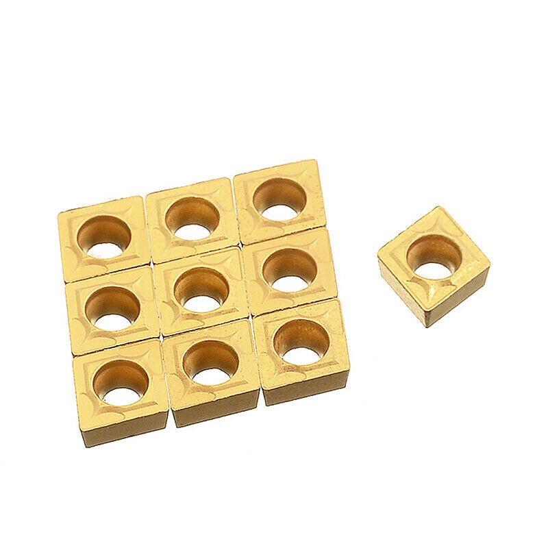 10pcs CCMT060204-HM YBC251 Lathe CNC Carbide Blades Insert for Turning Tool