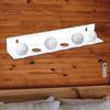 Clear Acrylic Golf Balls Stand Floating Shelf Wall Mounted Shelves Replacement Display Rack for 6 Golf Balls Display