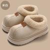 2025 new low-top cotton shoes for autumn and winter wear simple and versatile suede all-inclusive warm plush cotton boots