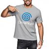 Unisex T Shirts Fashion Cotton Tshirt Dreamcast Logo On Black Short Sleeve Comfort Tshirt Retro Comfortable Unisexs Tshirt