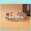 Retro Cute Openable Bracelet Fish Thai Silver School Of Fish For Women Abundance Year After Year