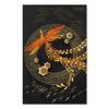 Chinese Style Plum Blossom Painting Decoration Poster Red Crowned Crane Giraffe Light Luxury Poster For Corridor Home Decor