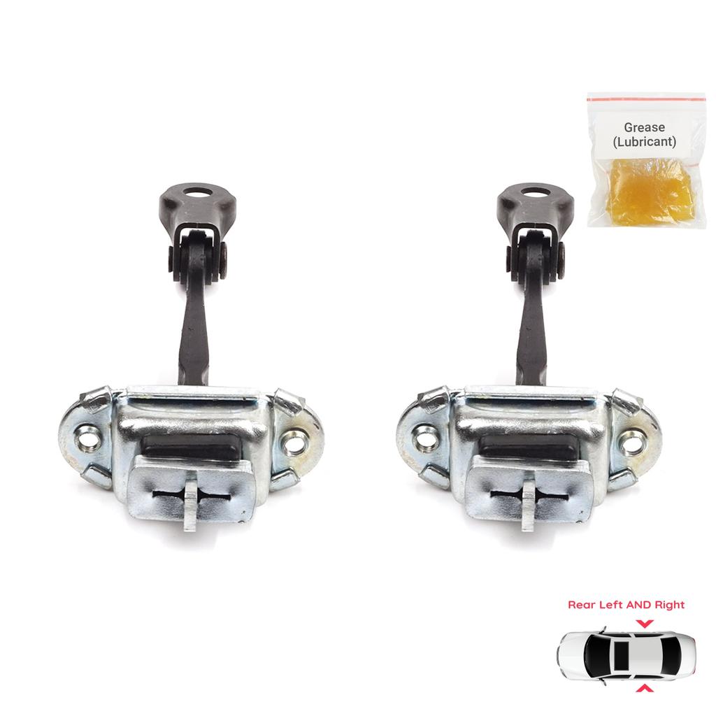 EDP1462-1 2 Pieces Rear Door Stop Check Assy Limiter Strap for Skoda Fabia MK1 I 6Y 1999-2008 4/5 Door Praktik 6Y0839249C