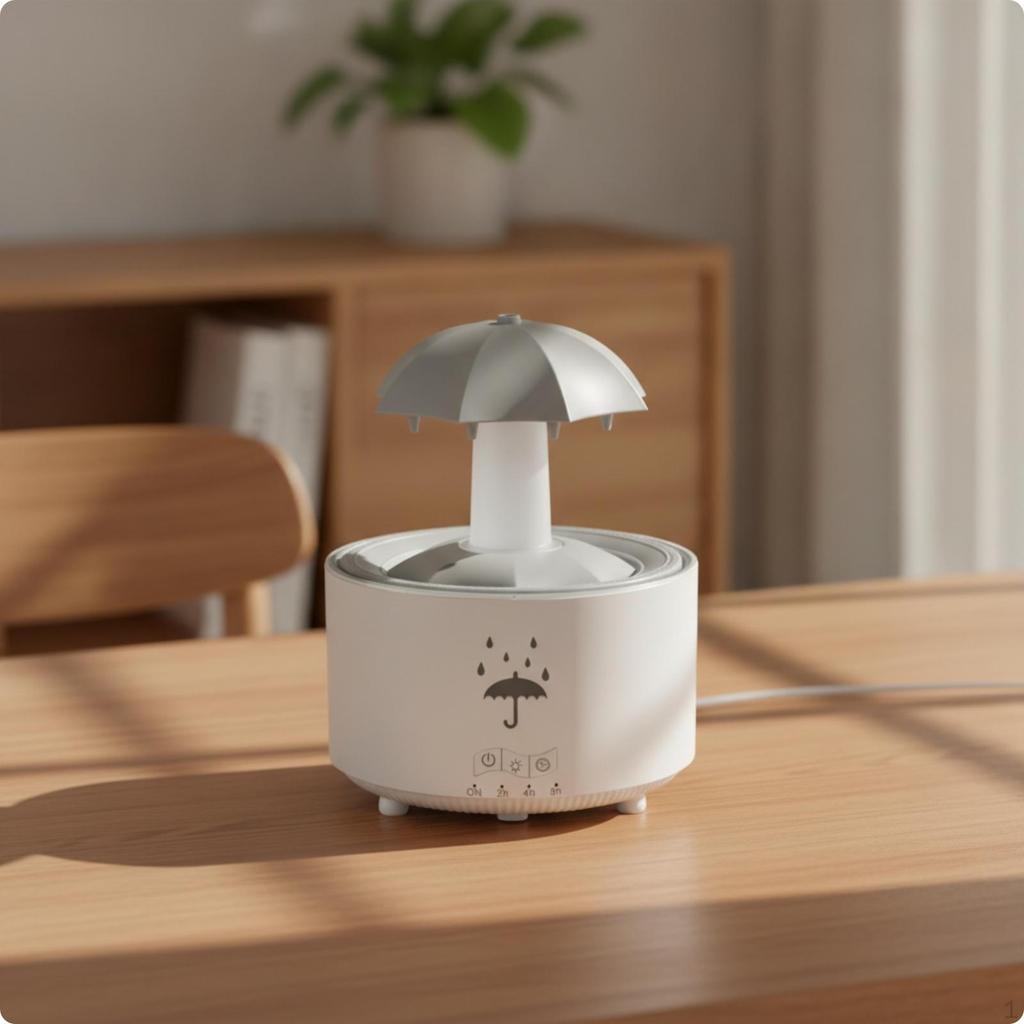 Scent Disperser Humidifier Tabletop FogProducing Compact Oil Dispenser for Desk,