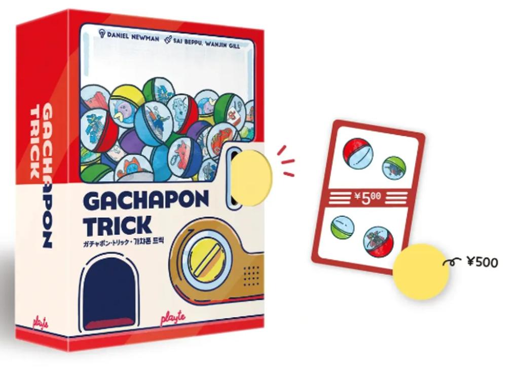 Playte Gachapon Trick Board Game Designed by Daniel card set psychological intellectual (Japanese Version) [Official] Newman. Trick-taking game,