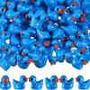100/50Pcs Mini Resin Grayish Blue Duck Miniatures Tiny Animal Garden Fairy Ornament, Desk Potted Plant Micro Landscape Diy Decor
