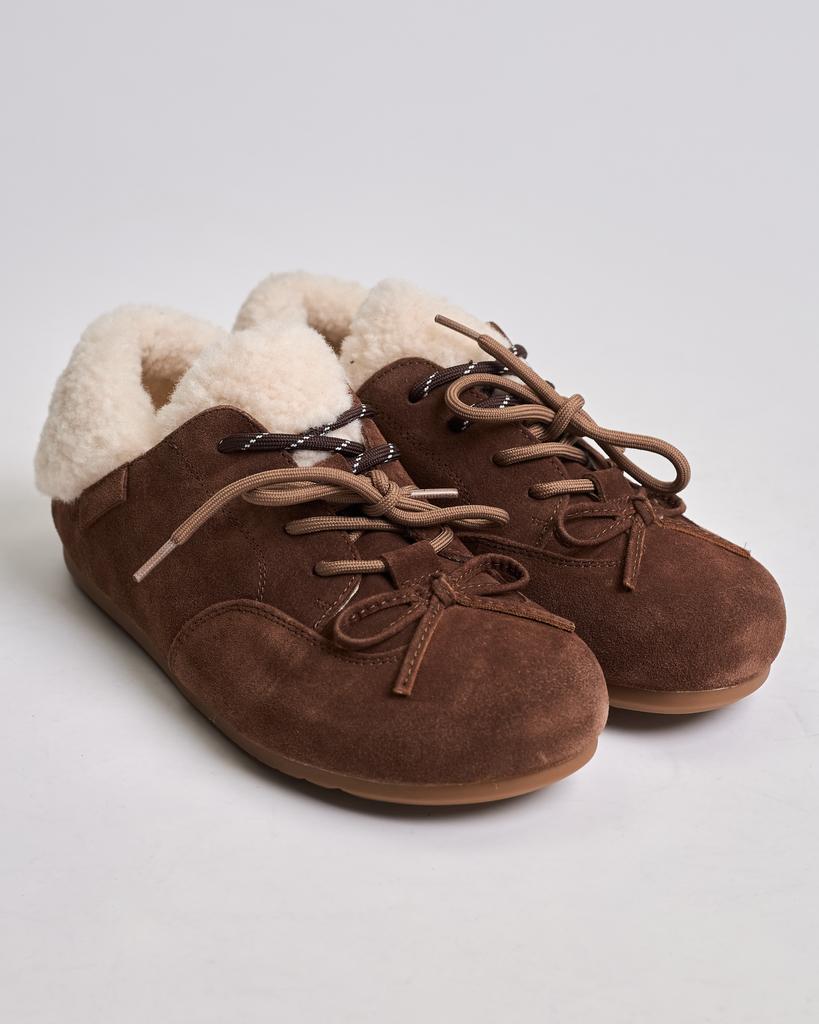 Winter Sneakers Anna Lucci 2024 36 Brown Suede Wool