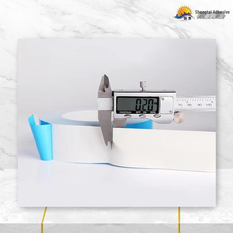 High Temp-Resistant Thermally Conductive Double-Sided Tape for LED Light Bars & Aluminum Heat Dissipation - Fiberglass Blue Adhesive