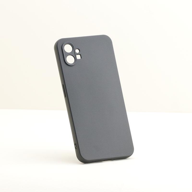 TPU Matný Černý Ochranný Kryt proti Pádům pro Mobilní Telefon Nothing Phone 1