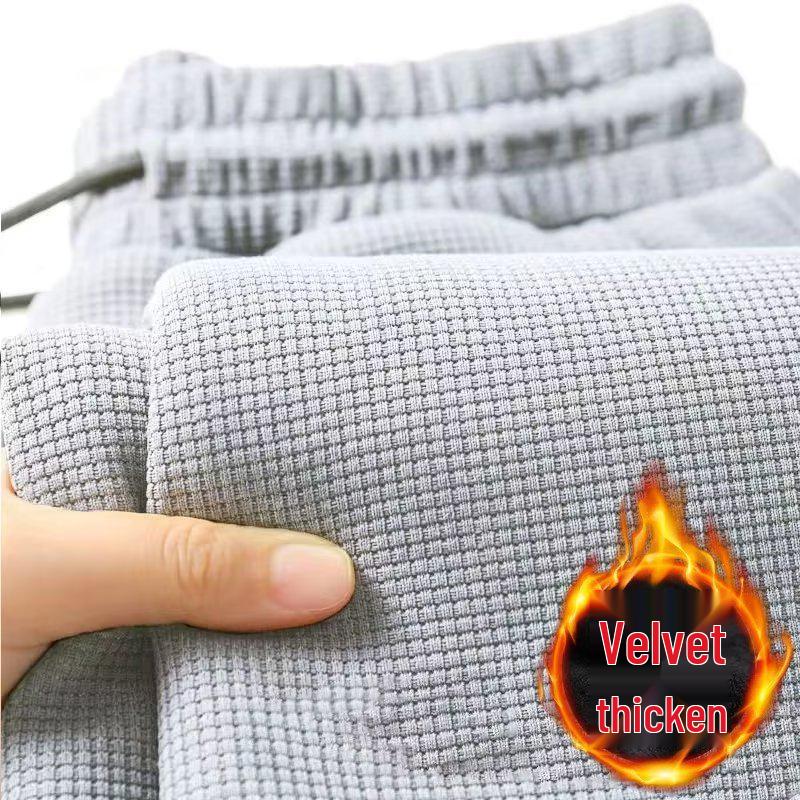 Men's Loose Fit Casual Sweatpants – Breathable Straight-Leg for Spring & Autumn, Versatile and Stylish