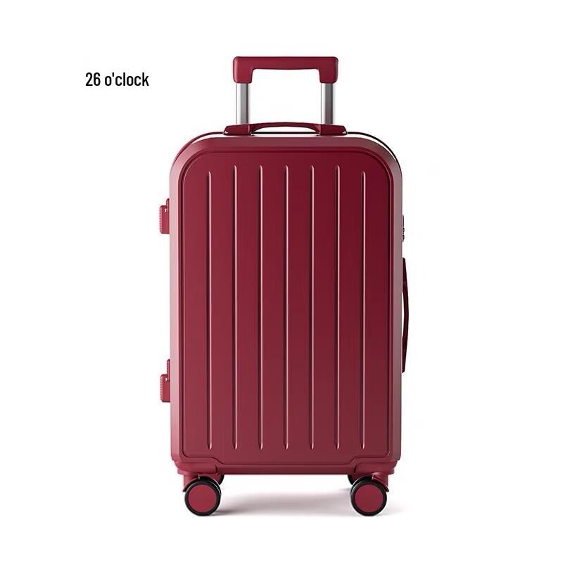 OEING Festive Red Wedding Suitcase 26 inch