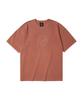 Kallapataleu Kp Symbol Logo Pigment Washed Short-Sleeved T-Shirt - Orange
