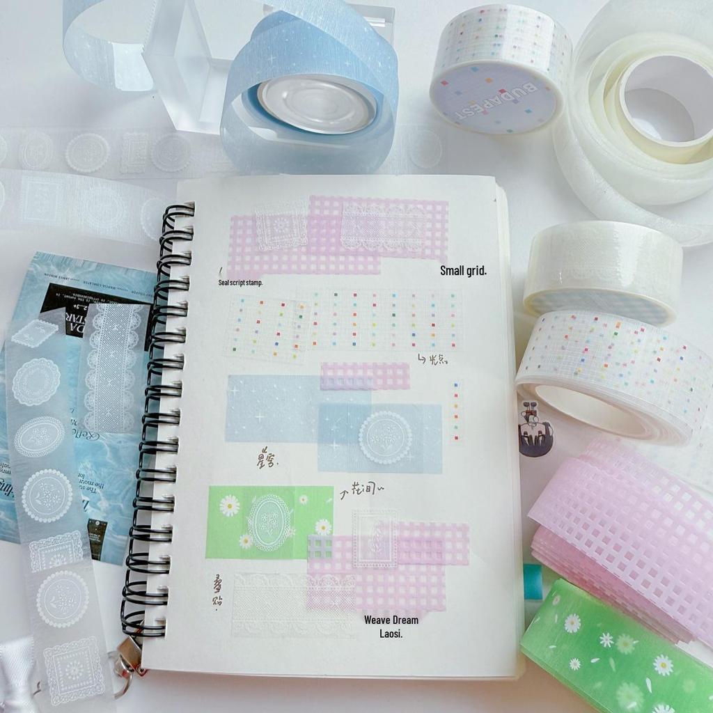 Waka Starlight Glitter Sand Tape & Stickers - Starry Stripes Collection