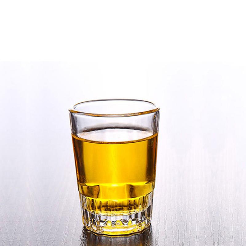 71ml/80ml/90ml Luxury Thick Bottomed Wine Glasses Small Capacity Whiskey Brandy Glasses Party Cocktail Glass Elegant Glassware