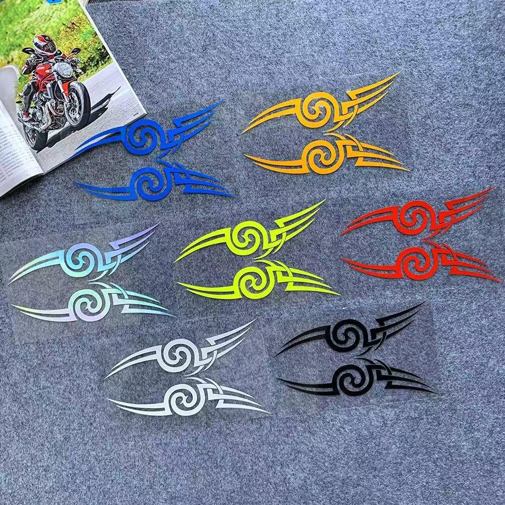 Reflective Waterproof Motorcycle Helmet & Body Scratch Cover Sticker