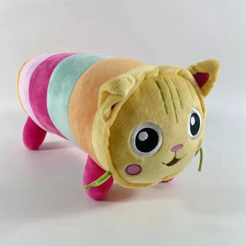 Anime Gabby's Dollhouse Plush Toy Mercat Cartoon Stuffed Animals Smiling Cat Car Cat Hug Gaby Girl Plushie Dolls Christmas Gifts