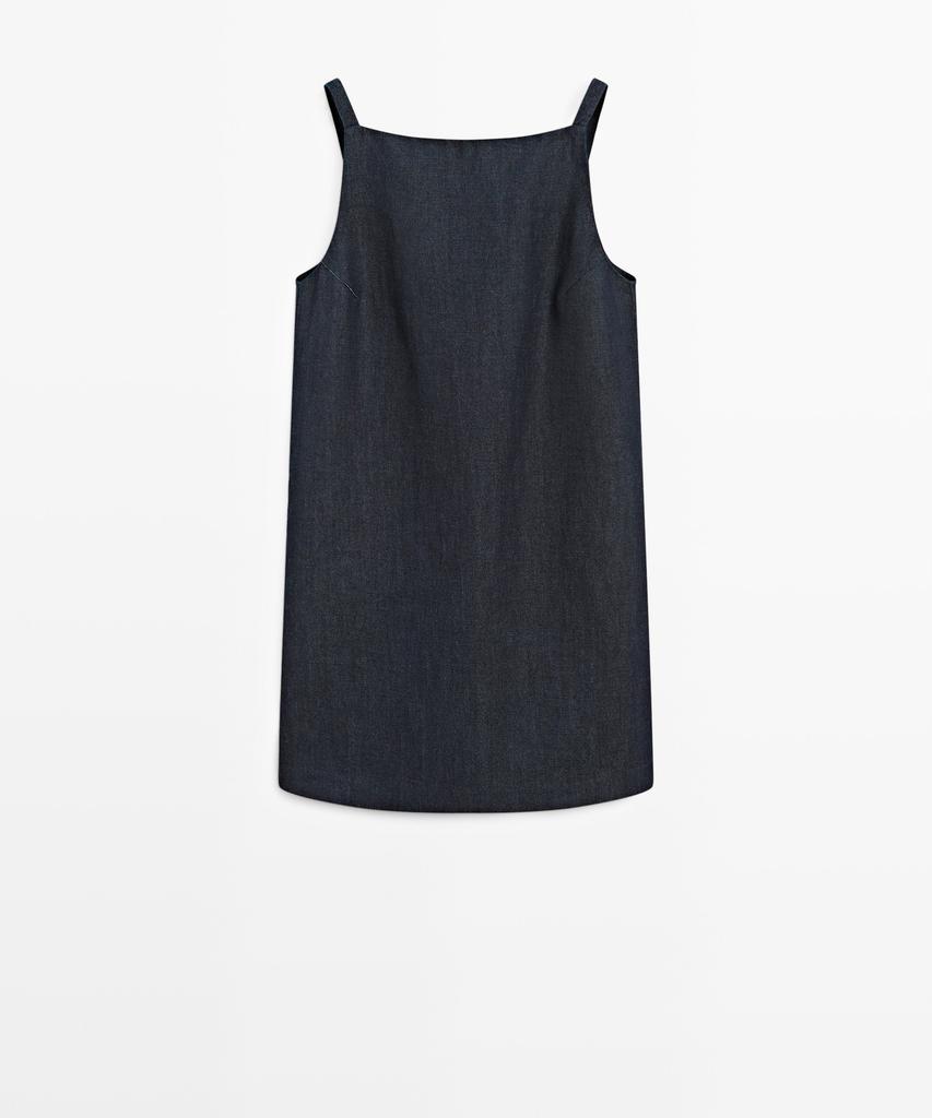 Masimodutti Denim Mini Dress
