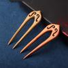 Headwear Hair Comb Clip U Shape Hairpin Chinese Style Headwear Hanfu Hair Sticks Wooden Hairpin