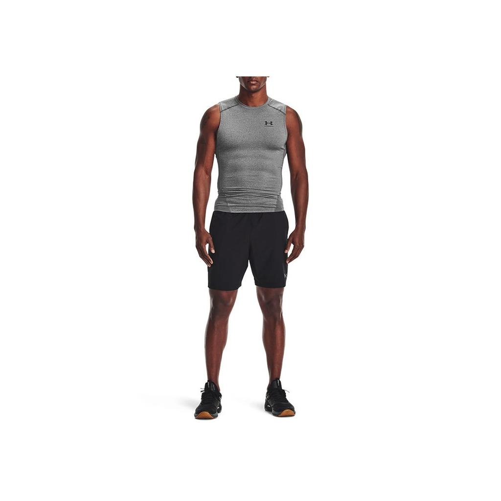 Under Armour Casual Sports Breathable Sleeveless Fitness Tank Top Men tops Gray 1361522-090