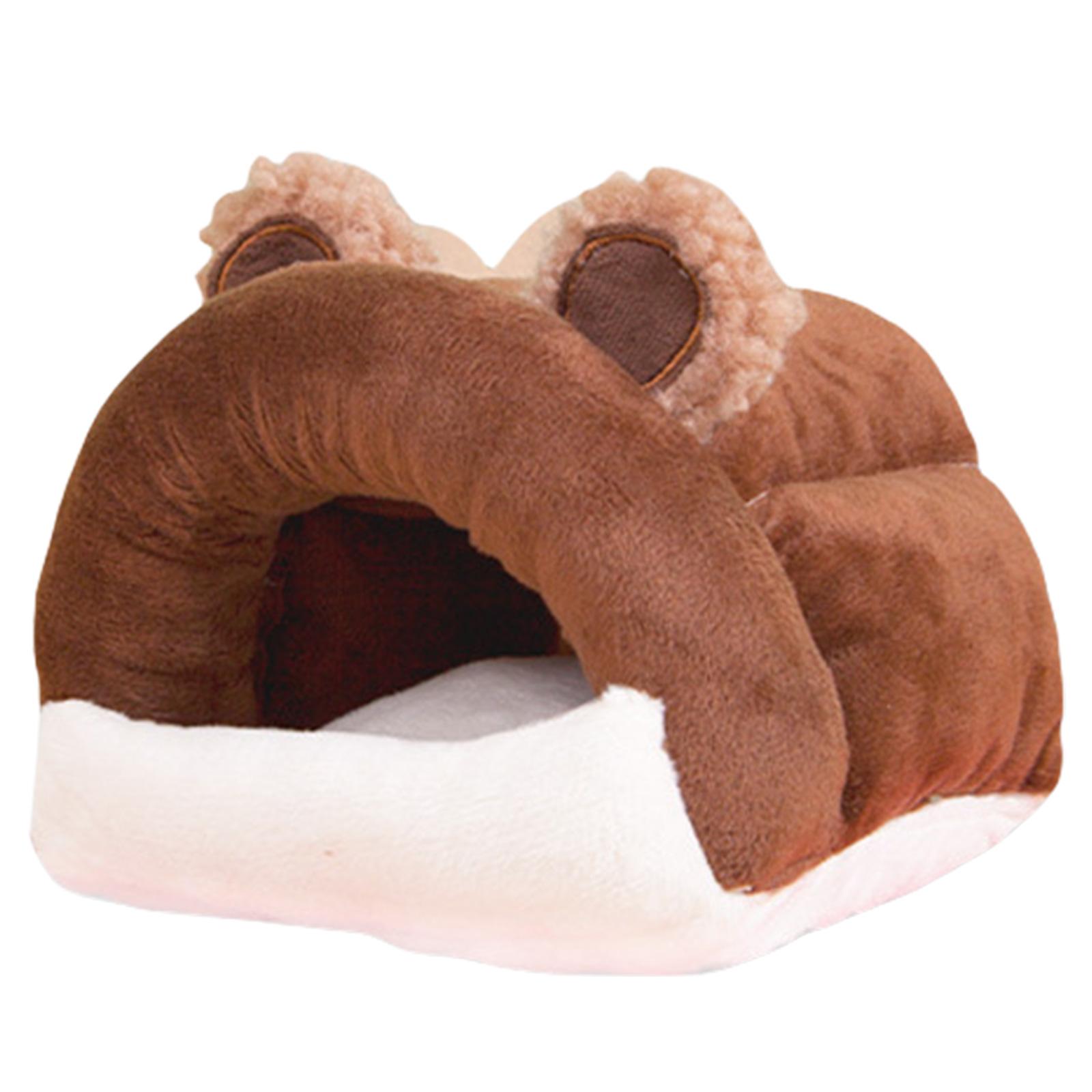

Winter Warm Hamster Nest Flannelette Mats Pet Resting Bed Sleep Hammock Breathable and Absorbent Pet Rest Shelter S