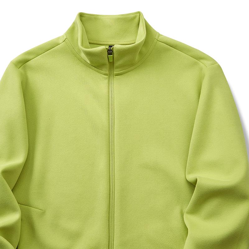 Unisex Comfortable Solid Color Zipper Hoodie with Stand-up Collar - Autumn/Winter Edition