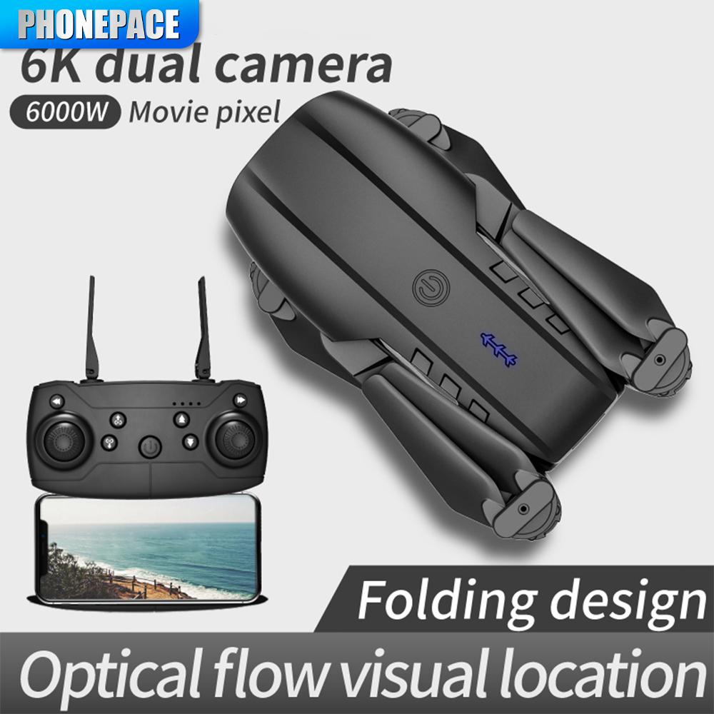 E99 Folding Drone Quadcopter Remote Control Handle Four Axis Aircraft HD 4K Photography UAV Altitude Fixation