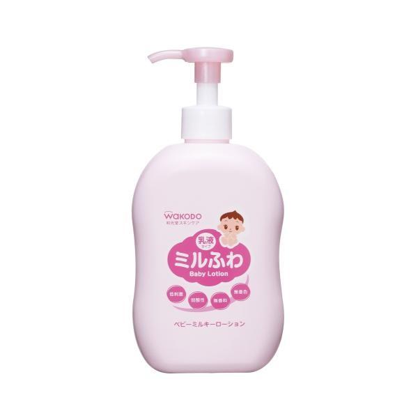 Asahi Group Foods Wakodo Mirufuwa Baby Milky Lotion 300ml Bottle