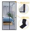 Firsttry Magnetic Screen Automatic Opening and Easy Suitable for Living and with Velcro Door, 90x185cm, Closing, Installation, Breathable, Kitchens,