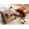 Sausage Puppy Cartoon Dachshund Pillow Cover Printing Waist Pillow Cover  Living Room Decor